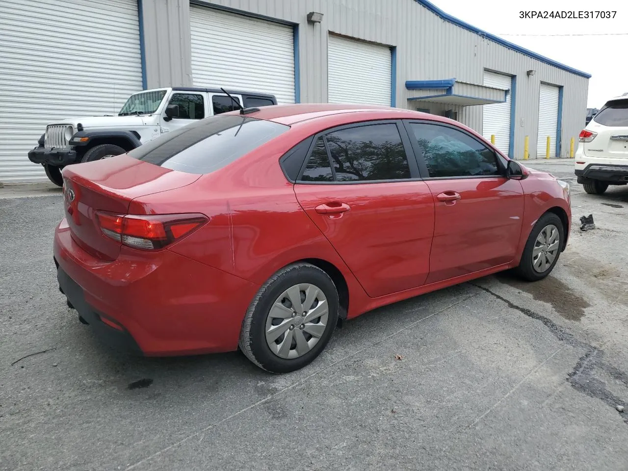 3KPA24AD2LE317037 2020 Kia Rio Lx