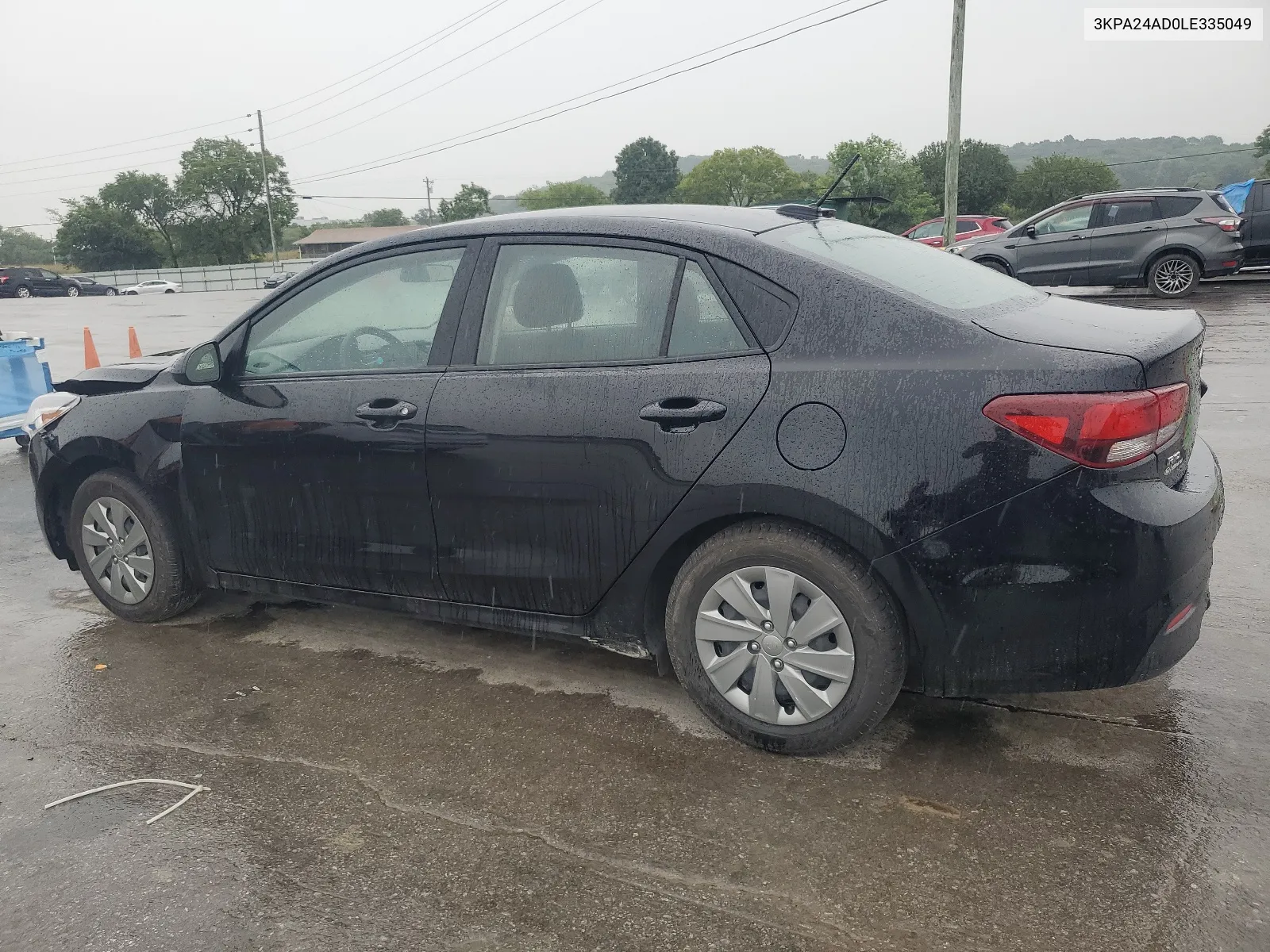 2020 Kia Rio Lx VIN: 3KPA24AD0LE335049 Lot: 64021444