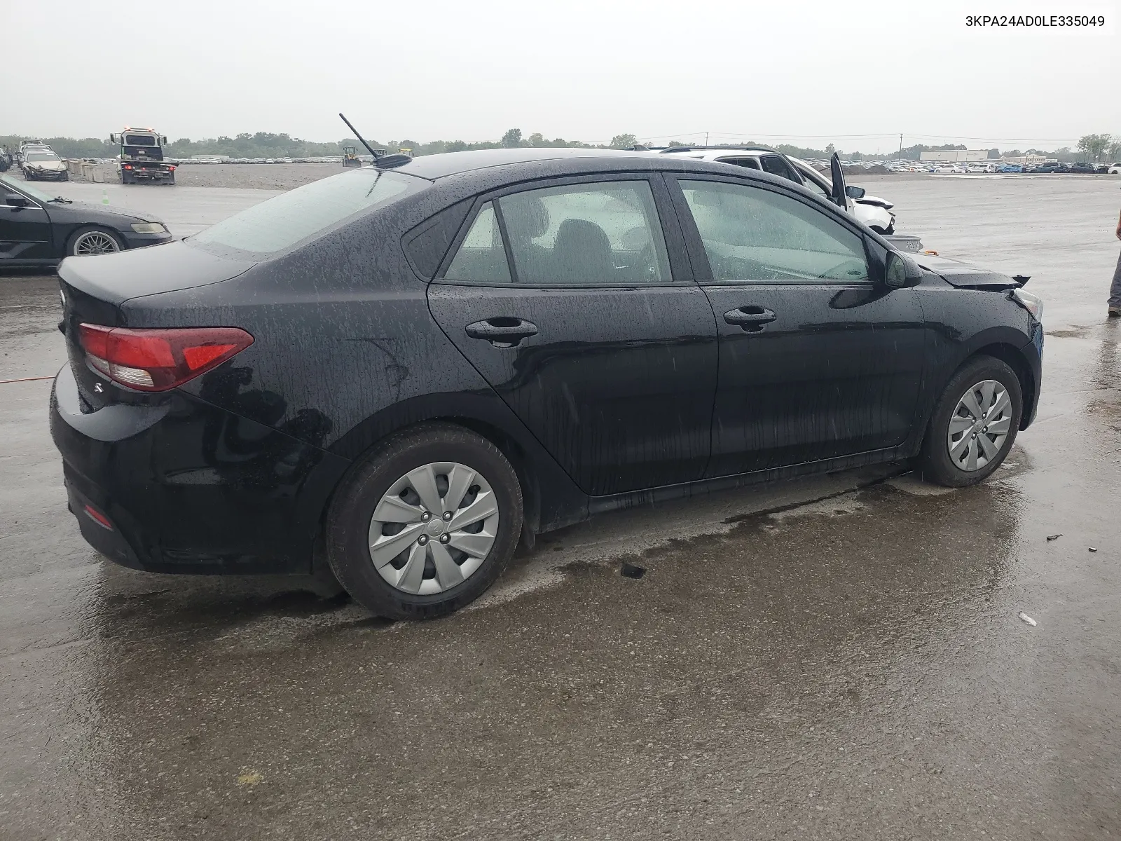 2020 Kia Rio Lx VIN: 3KPA24AD0LE335049 Lot: 64021444