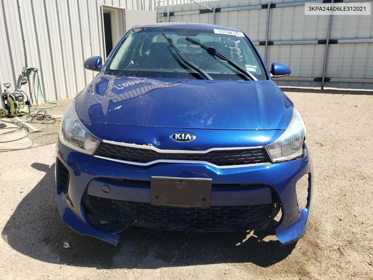 2020 Kia Rio Lx VIN: 3KPA24AD6LE312021 Lot: 65597854