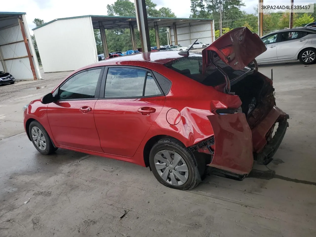 3KPA24AD4LE335457 2020 Kia Rio Lx