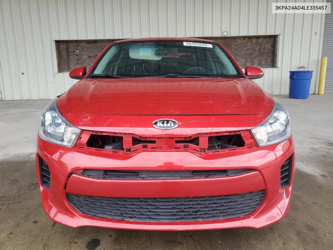 2020 Kia Rio Lx VIN: 3KPA24AD4LE335457 Lot: 66493694