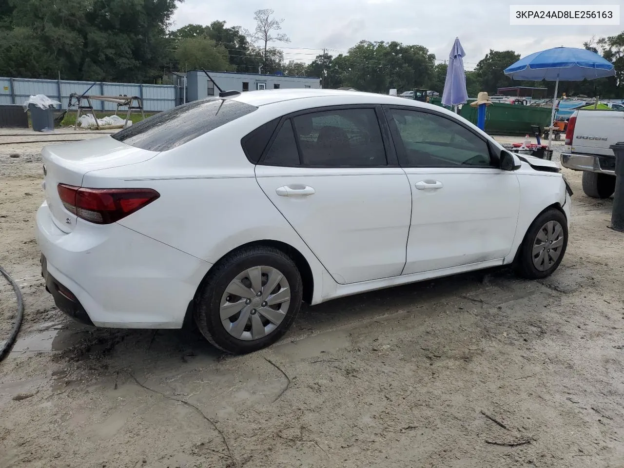 2020 Kia Rio Lx VIN: 3KPA24AD8LE256163 Lot: 67464824