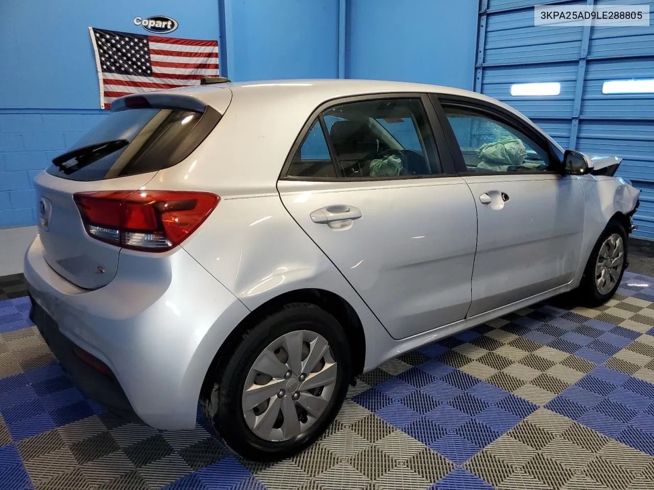 2020 Kia Rio Lx VIN: 3KPA25AD9LE288805 Lot: 67874934