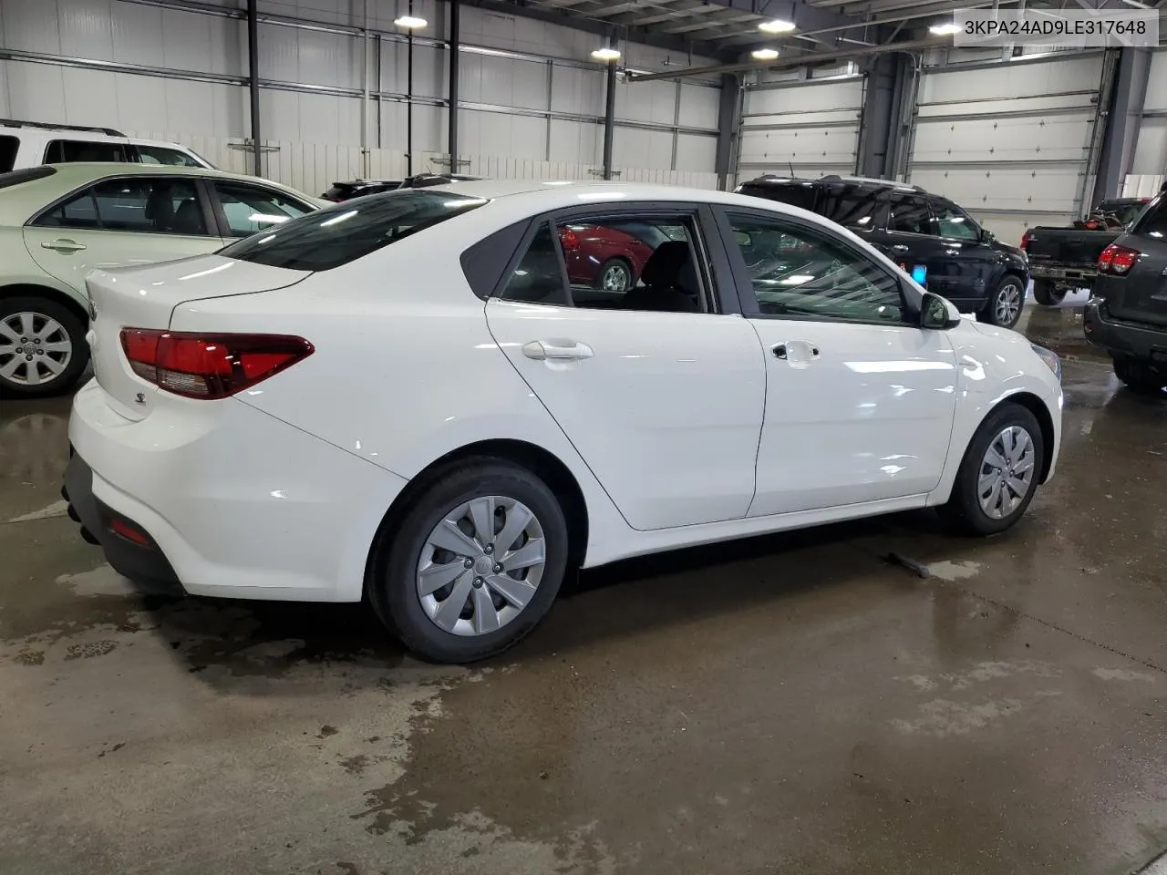 2020 Kia Rio Lx VIN: 3KPA24AD9LE317648 Lot: 69535744