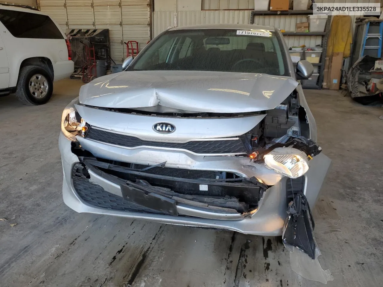 2020 Kia Rio Lx VIN: 3KPA24AD1LE335528 Lot: 71576774