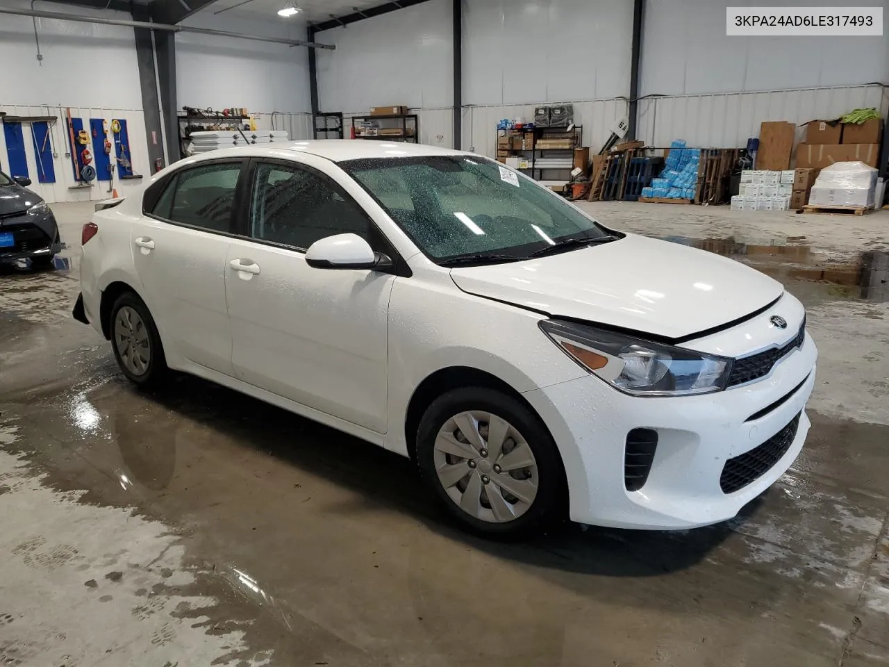 3KPA24AD6LE317493 2020 Kia Rio Lx