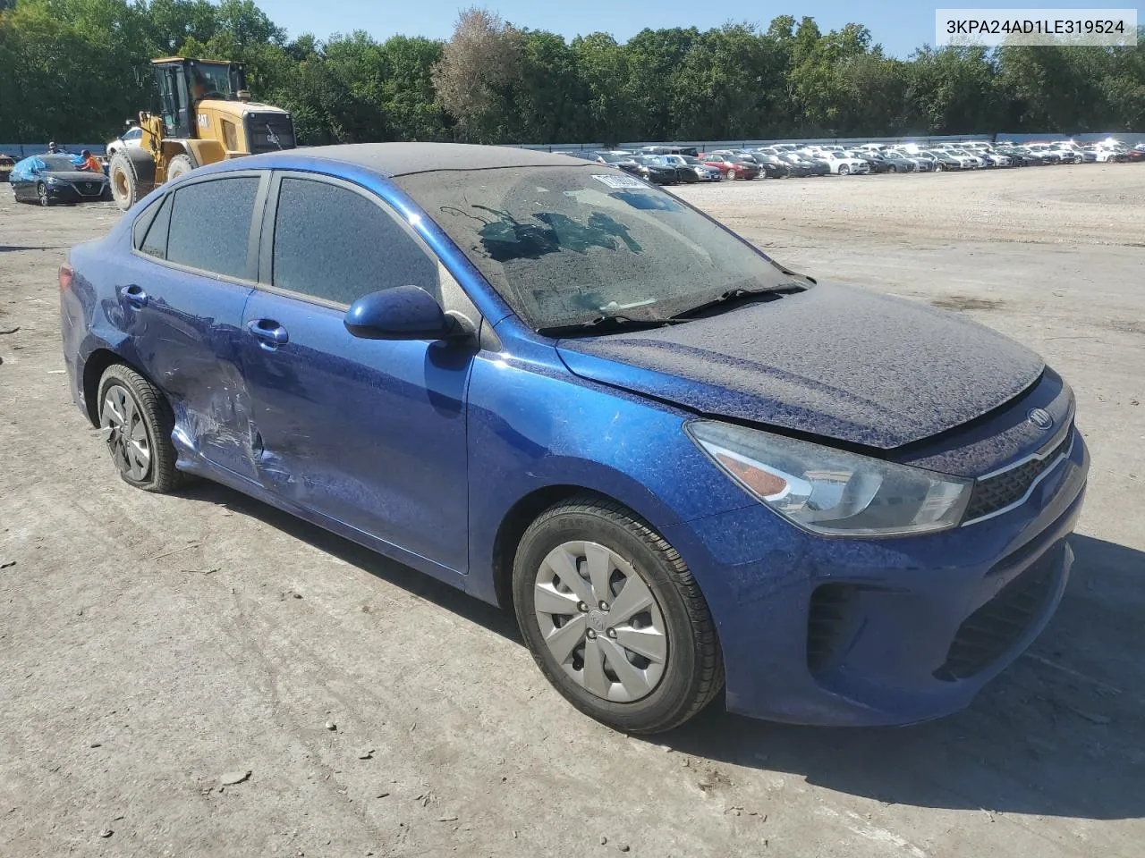 2020 Kia Rio Lx VIN: 3KPA24AD1LE319524 Lot: 71706924