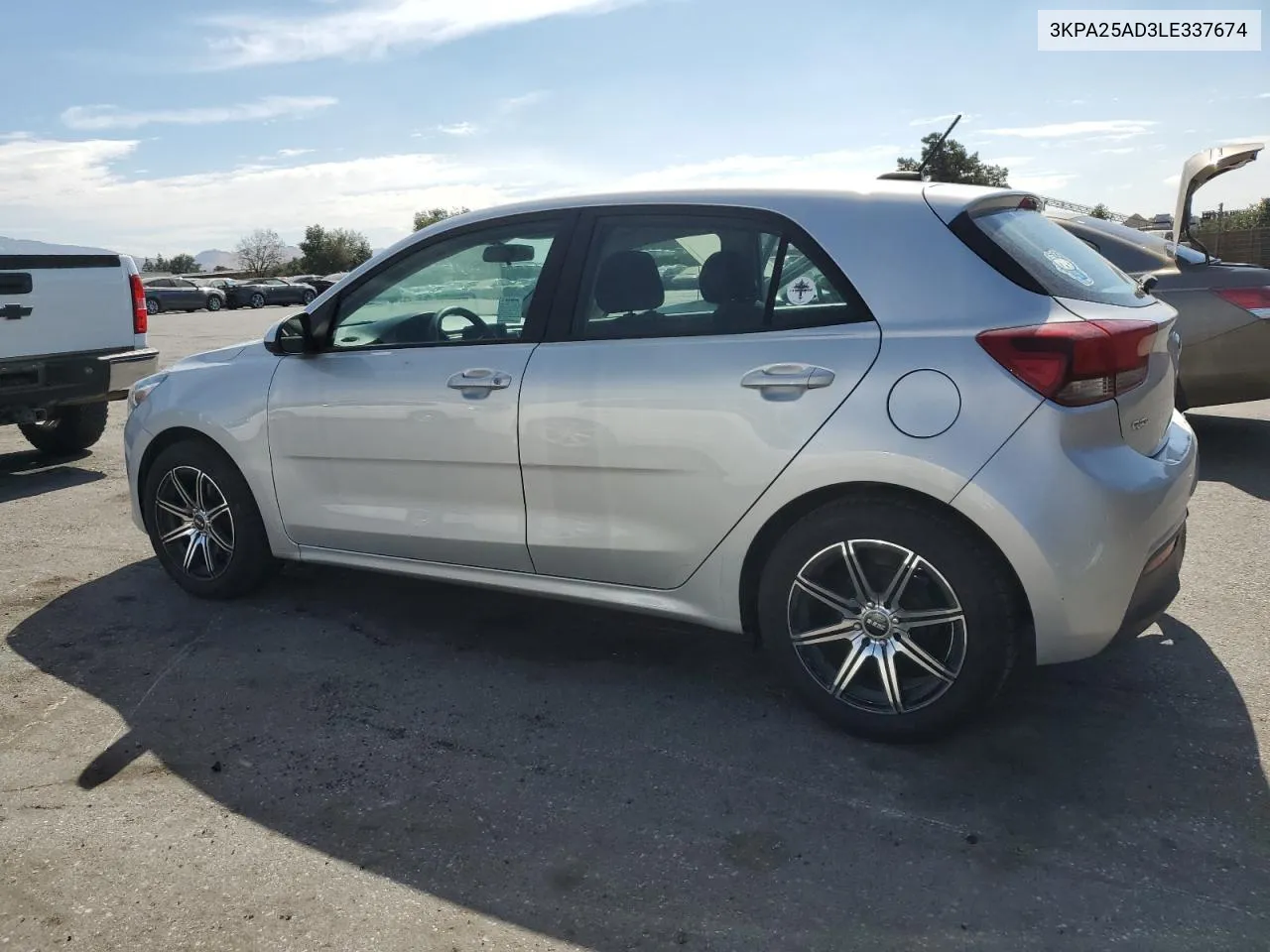 2020 Kia Rio Lx VIN: 3KPA25AD3LE337674 Lot: 71945934