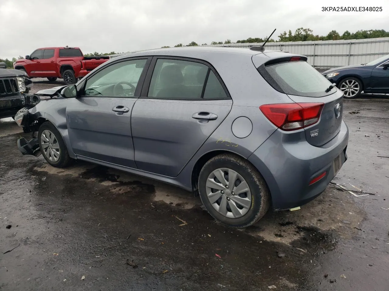 2020 Kia Rio Lx VIN: 3KPA25ADXLE348025 Lot: 72076264