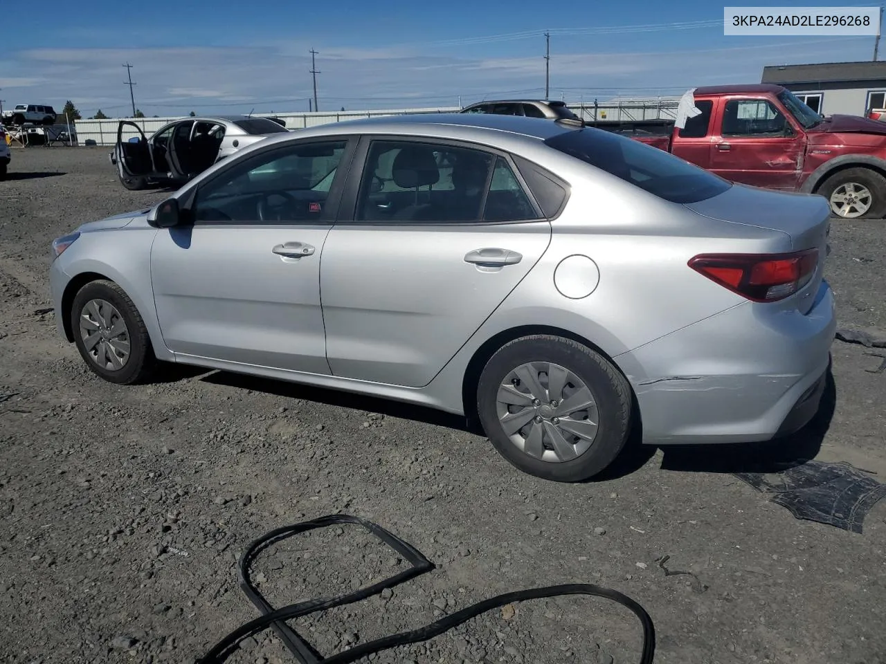 3KPA24AD2LE296268 2020 Kia Rio Lx