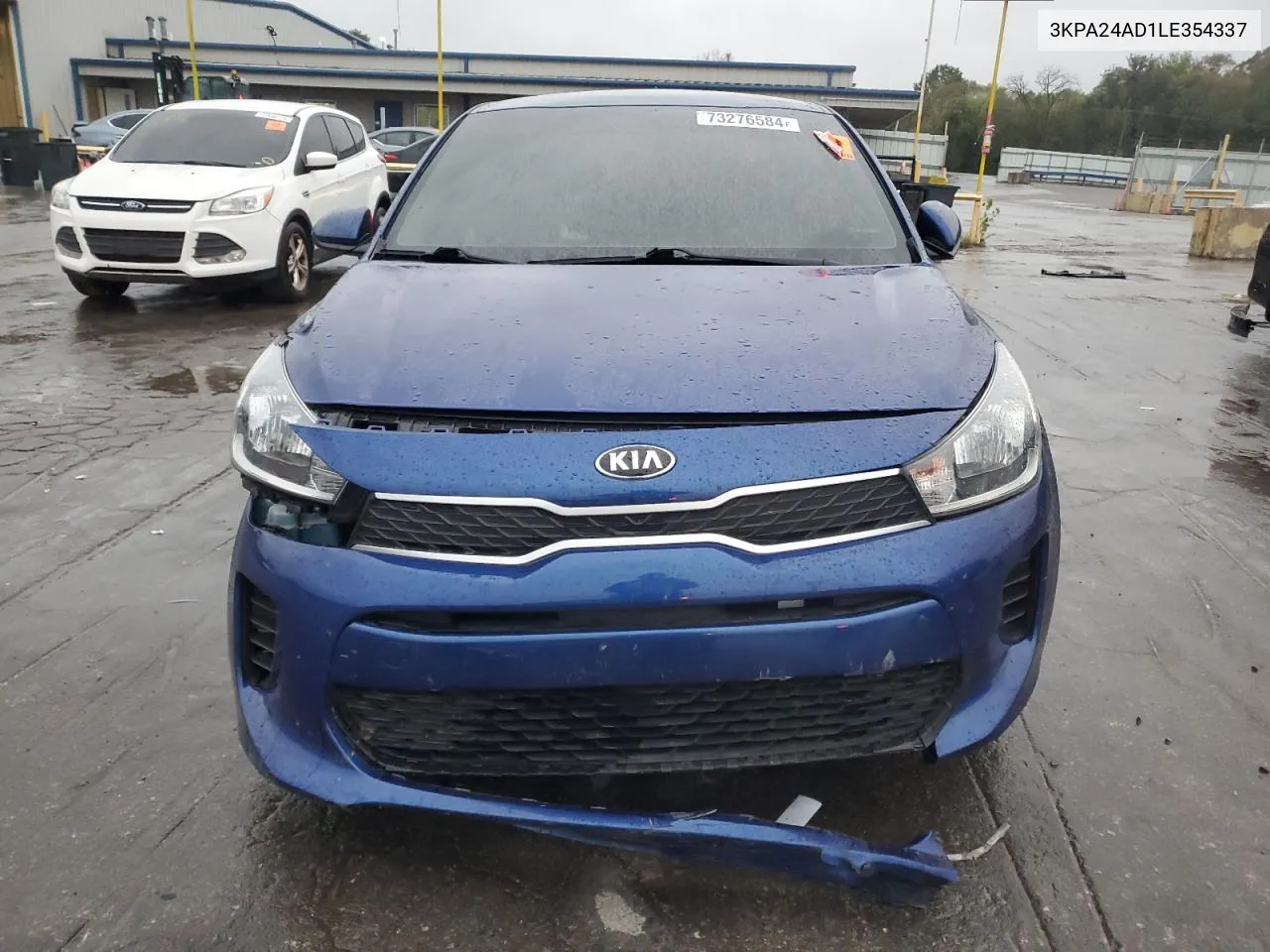 2020 Kia Rio Lx VIN: 3KPA24AD1LE354337 Lot: 73276584