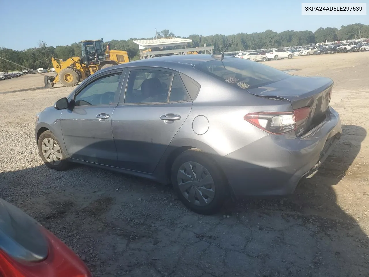 2020 Kia Rio Lx VIN: 3KPA24AD5LE297639 Lot: 73776044