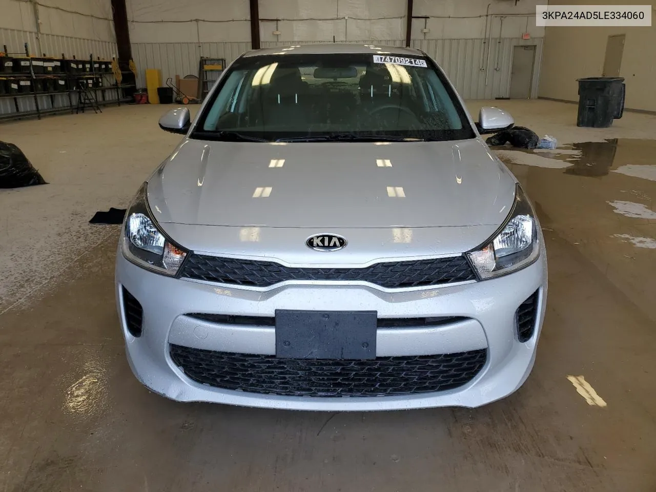 2020 Kia Rio Lx VIN: 3KPA24AD5LE334060 Lot: 74709214