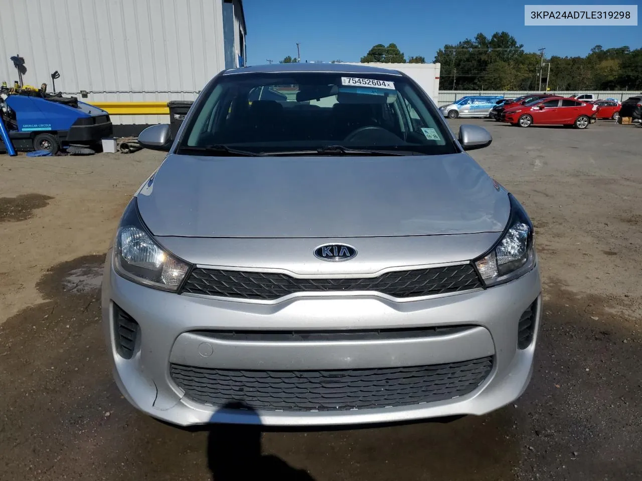 2020 Kia Rio Lx VIN: 3KPA24AD7LE319298 Lot: 75452604