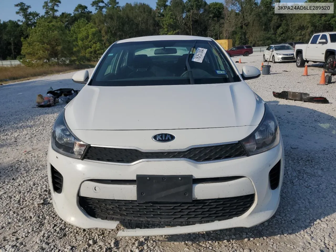 2020 Kia Rio Lx VIN: 3KPA24AD6LE289520 Lot: 76257304