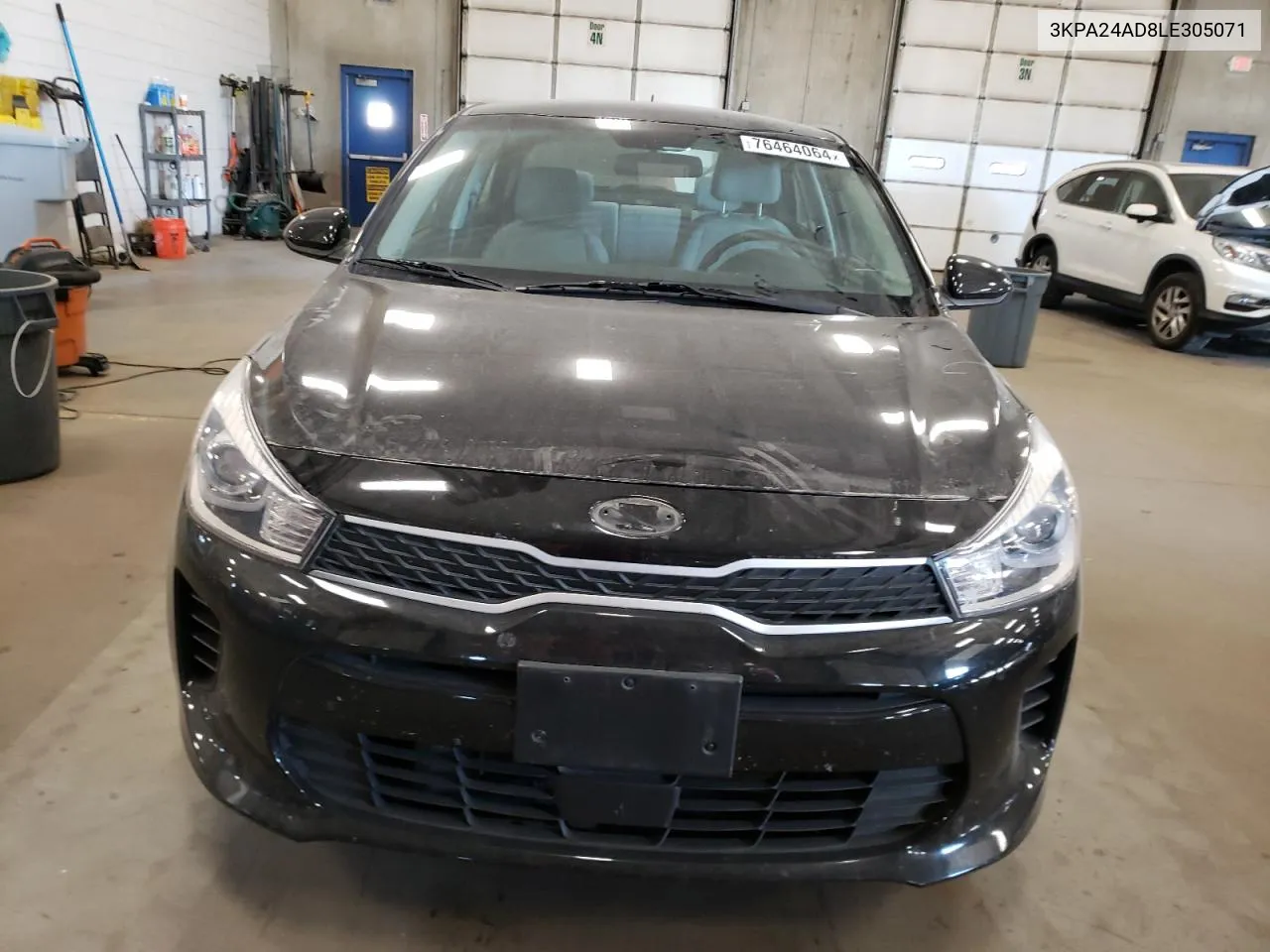 2020 Kia Rio Lx VIN: 3KPA24AD8LE305071 Lot: 76464064