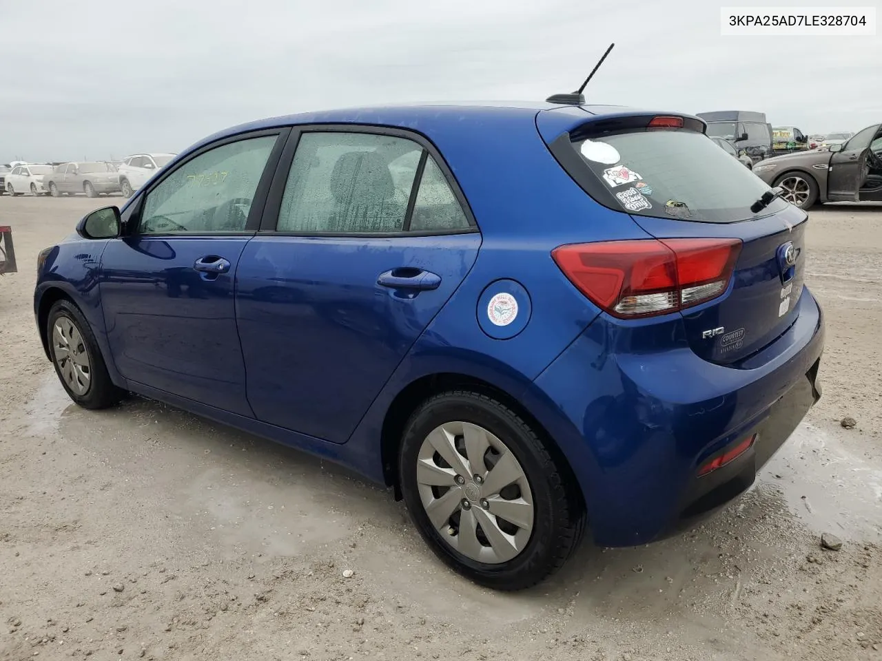 2020 Kia Rio Lx VIN: 3KPA25AD7LE328704 Lot: 76473894