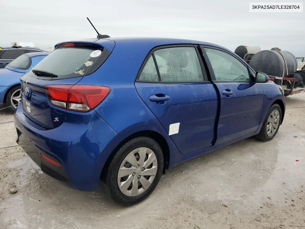 2020 Kia Rio Lx VIN: 3KPA25AD7LE328704 Lot: 76473894