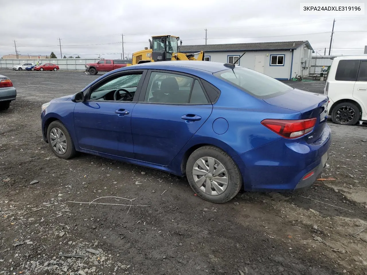 2020 Kia Rio Lx VIN: 3KPA24ADXLE319196 Lot: 76551254