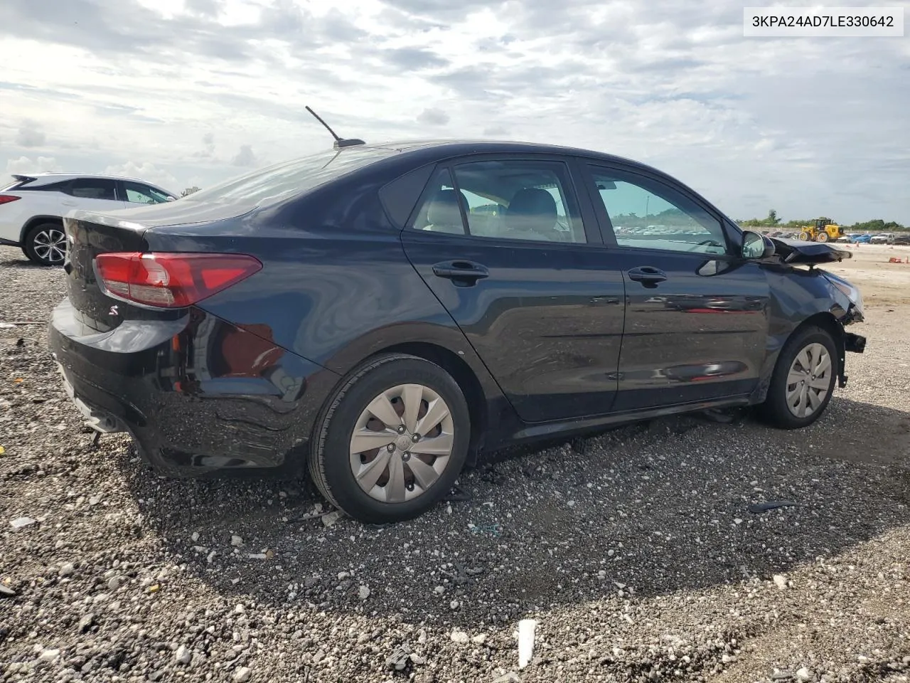 3KPA24AD7LE330642 2020 Kia Rio Lx