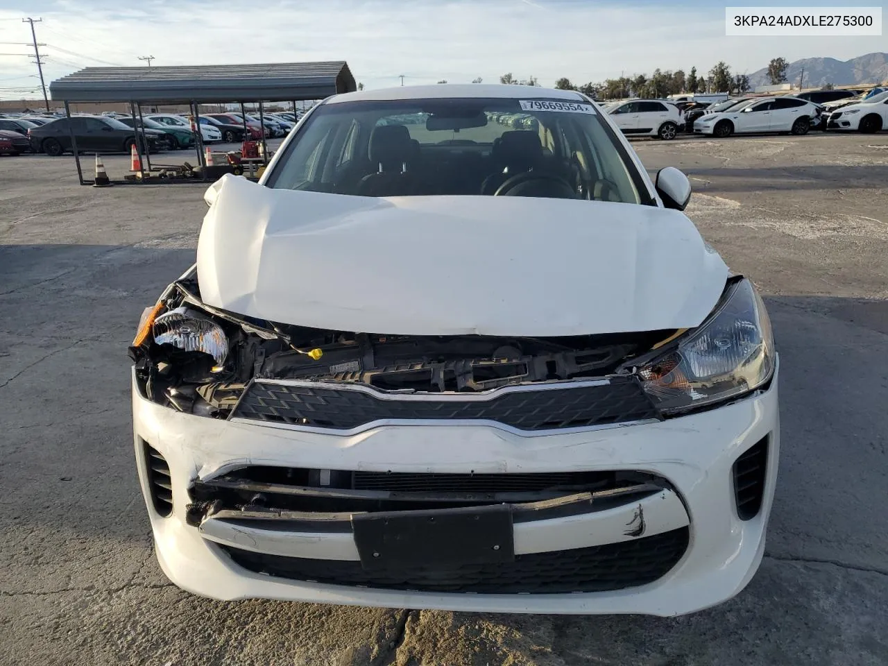 2020 Kia Rio Lx VIN: 3KPA24ADXLE275300 Lot: 79669554