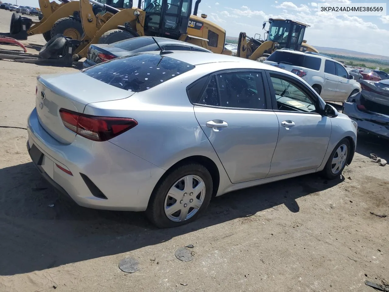 3KPA24AD4ME386569 2021 Kia Rio Lx