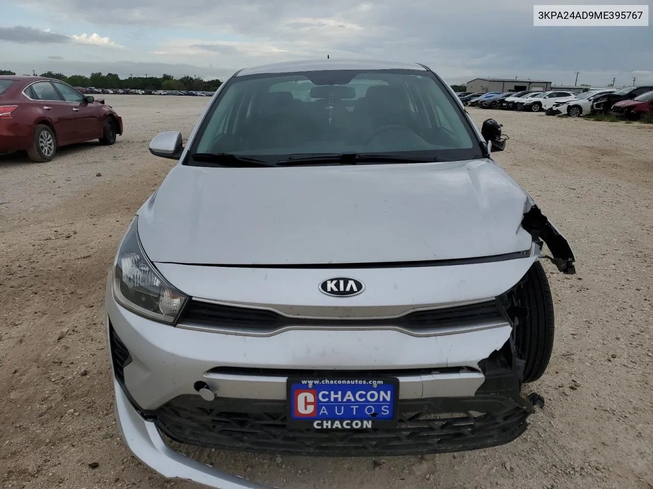 2021 Kia Rio Lx VIN: 3KPA24AD9ME395767 Lot: 62417914