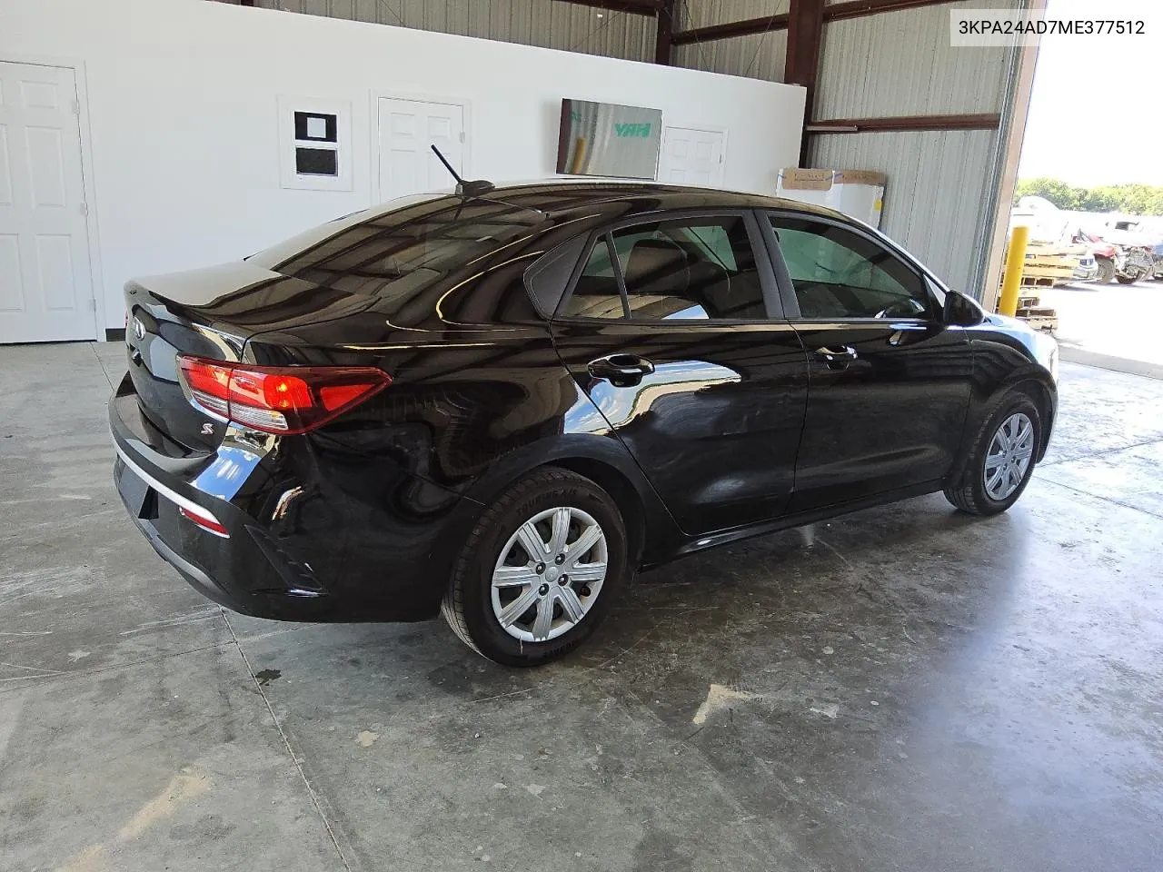 2021 Kia Rio Lx VIN: 3KPA24AD7ME377512 Lot: 66901844