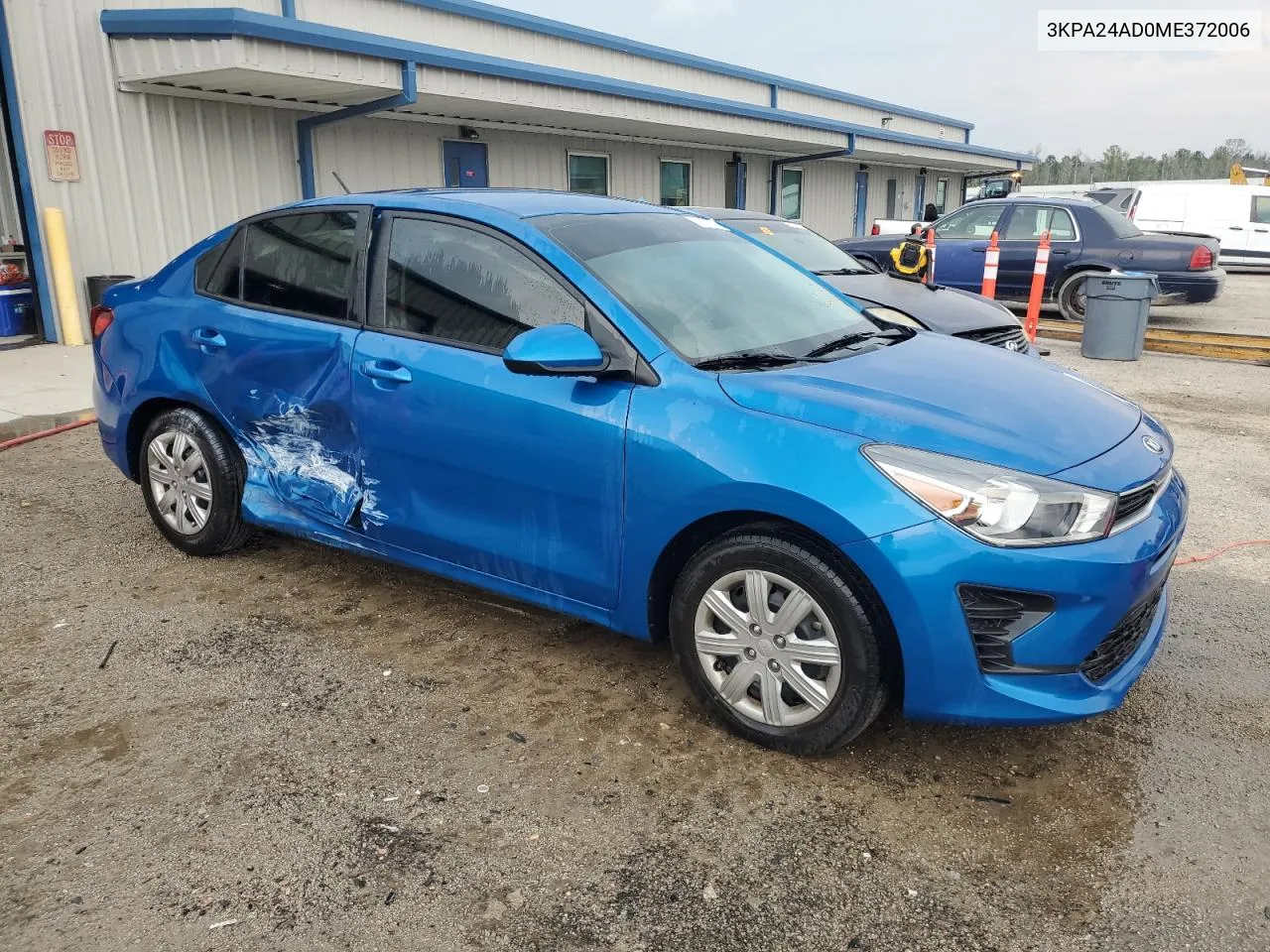 2021 Kia Rio Lx VIN: 3KPA24AD0ME372006 Lot: 67274804