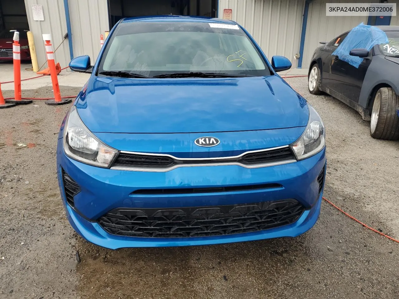 2021 Kia Rio Lx VIN: 3KPA24AD0ME372006 Lot: 67274804