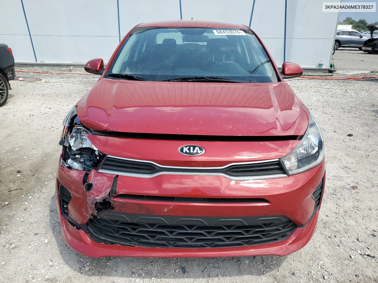 3KPA24AD6ME378327 2021 Kia Rio Lx