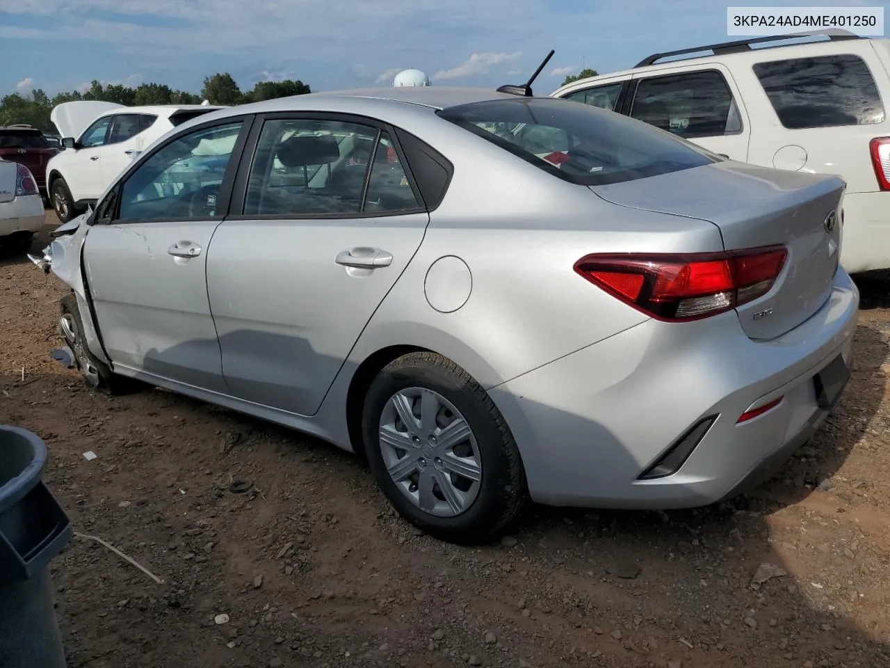 3KPA24AD4ME401250 2021 Kia Rio Lx