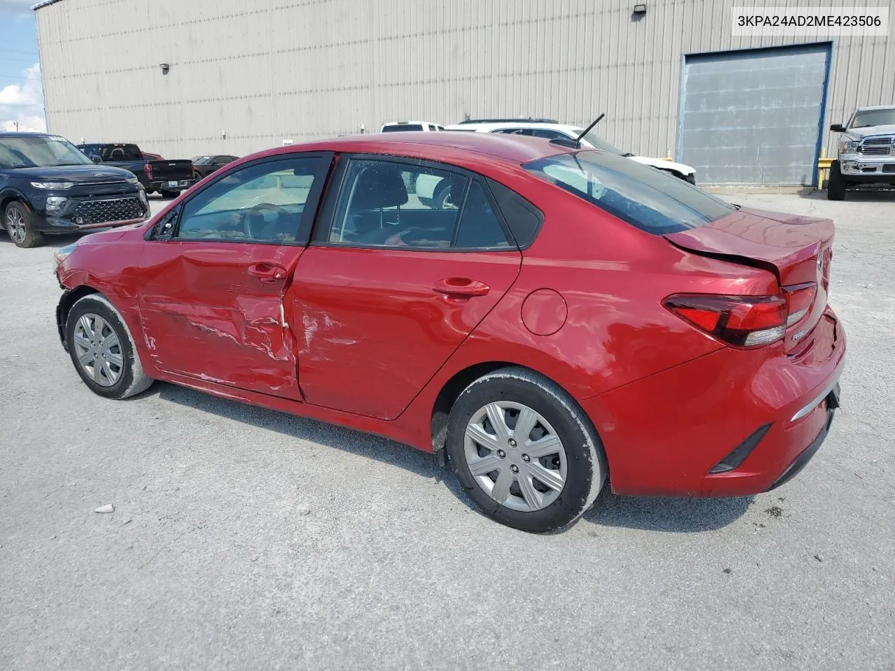 2021 Kia Rio Lx VIN: 3KPA24AD2ME423506 Lot: 69421714