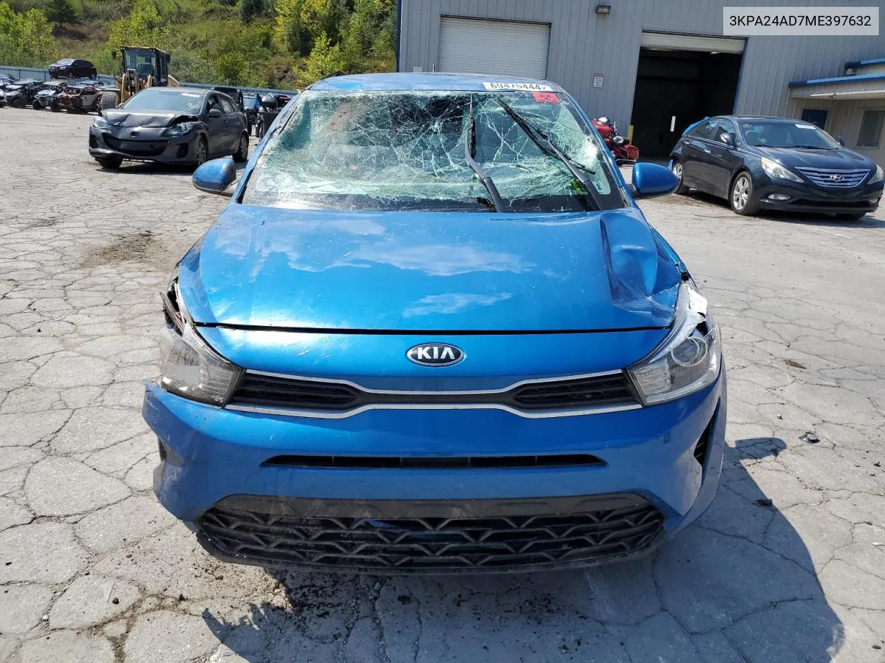 3KPA24AD7ME397632 2021 Kia Rio Lx