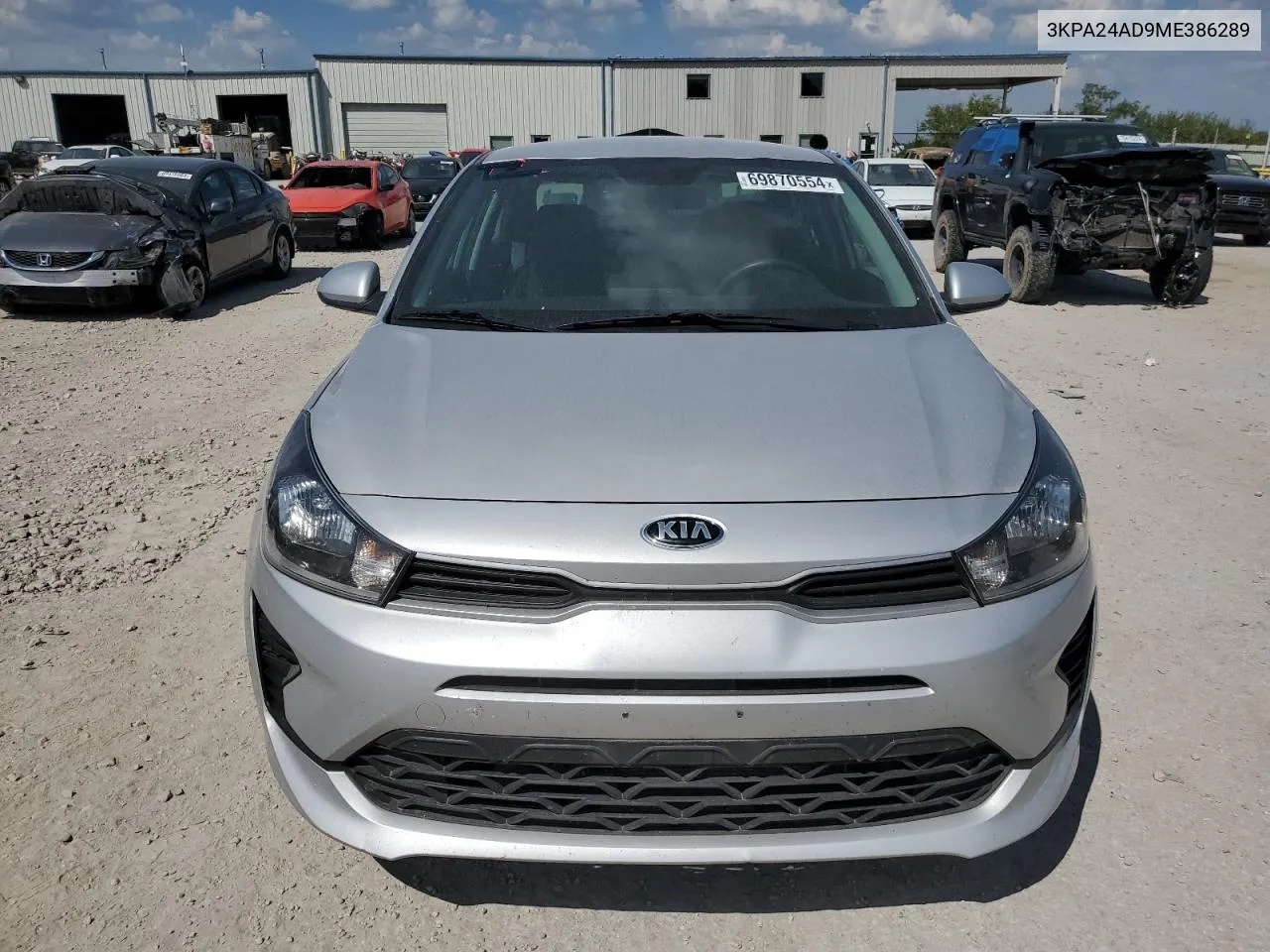 3KPA24AD9ME386289 2021 Kia Rio Lx