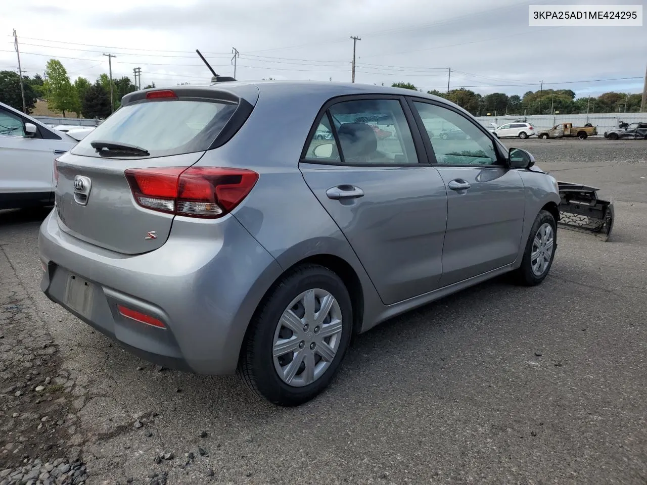 2021 Kia Rio S VIN: 3KPA25AD1ME424295 Lot: 70698704