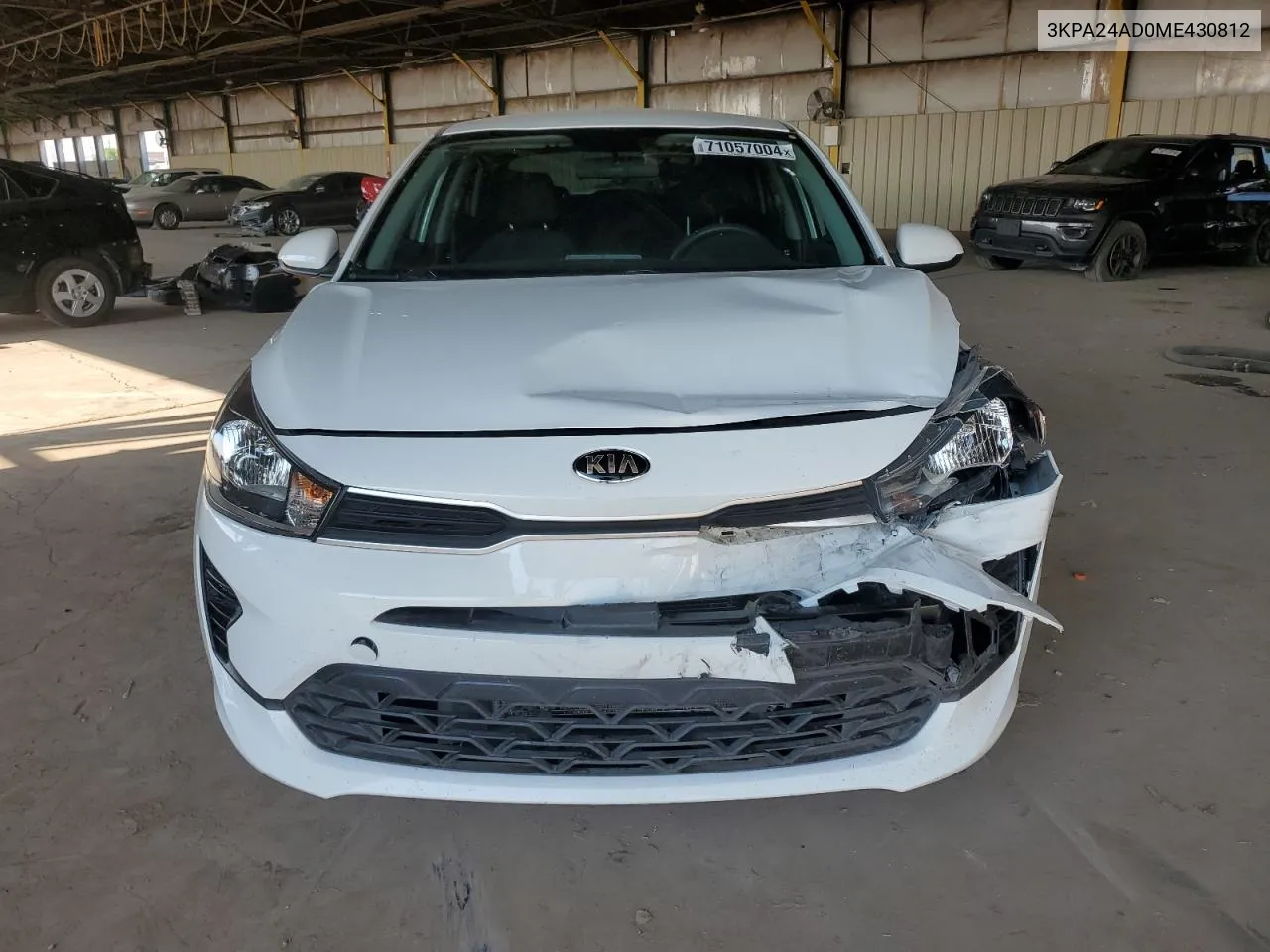 3KPA24AD0ME430812 2021 Kia Rio Lx