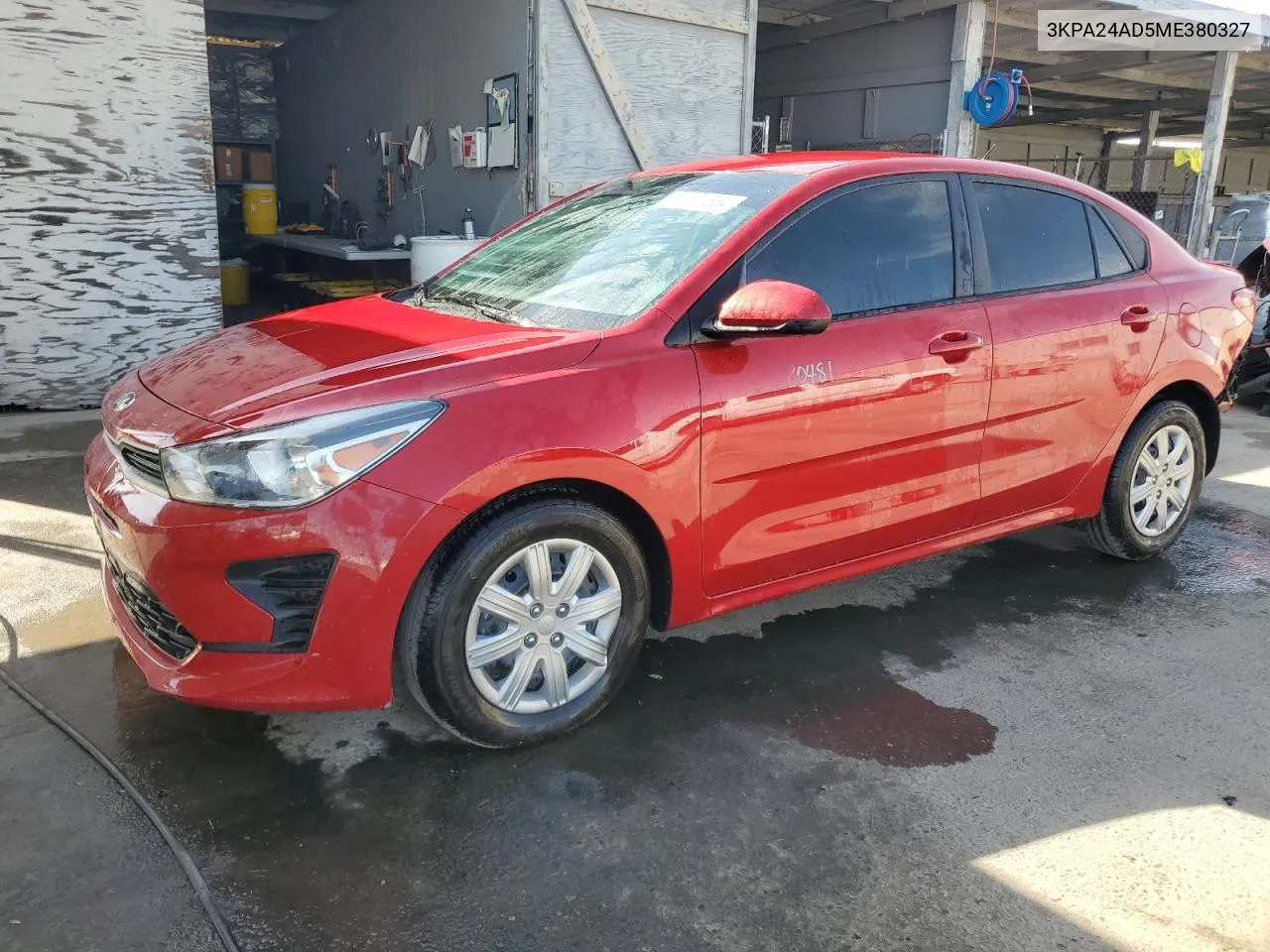 3KPA24AD5ME380327 2021 Kia Rio Lx