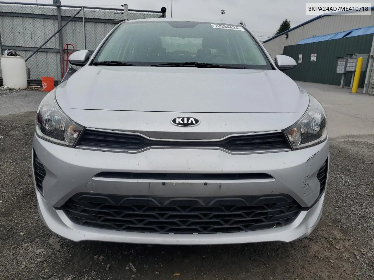 2021 Kia Rio Lx VIN: 3KPA24AD7ME410718 Lot: 72394424