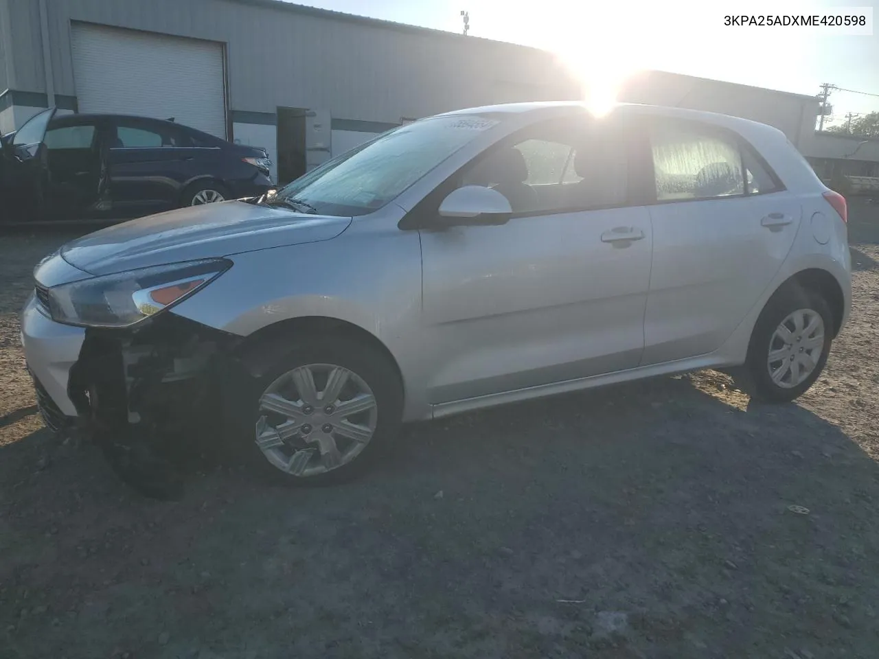 2021 Kia Rio S VIN: 3KPA25ADXME420598 Lot: 75594564