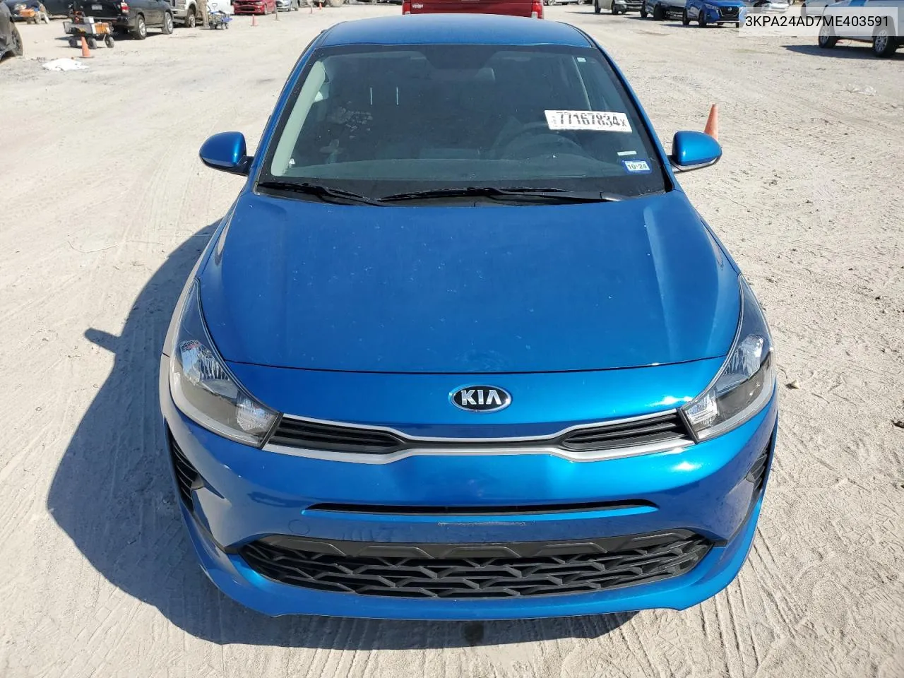 3KPA24AD7ME403591 2021 Kia Rio Lx