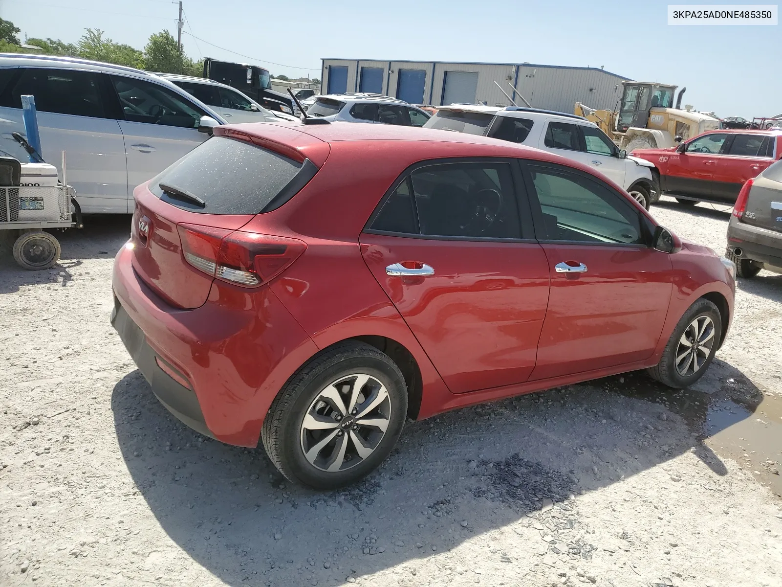 2022 Kia Rio S VIN: 3KPA25AD0NE485350 Lot: 61626354