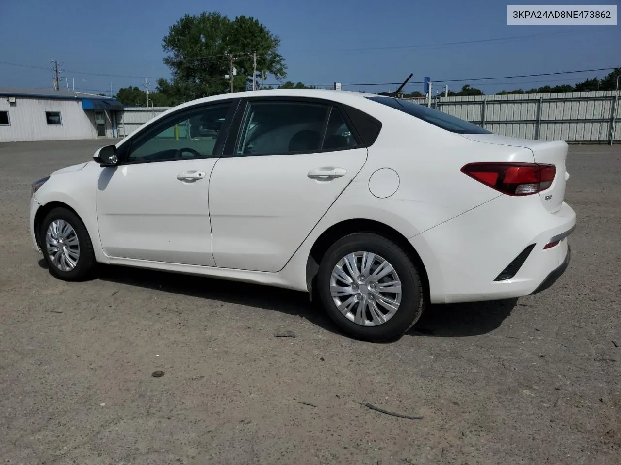 3KPA24AD8NE473862 2022 Kia Rio Lx