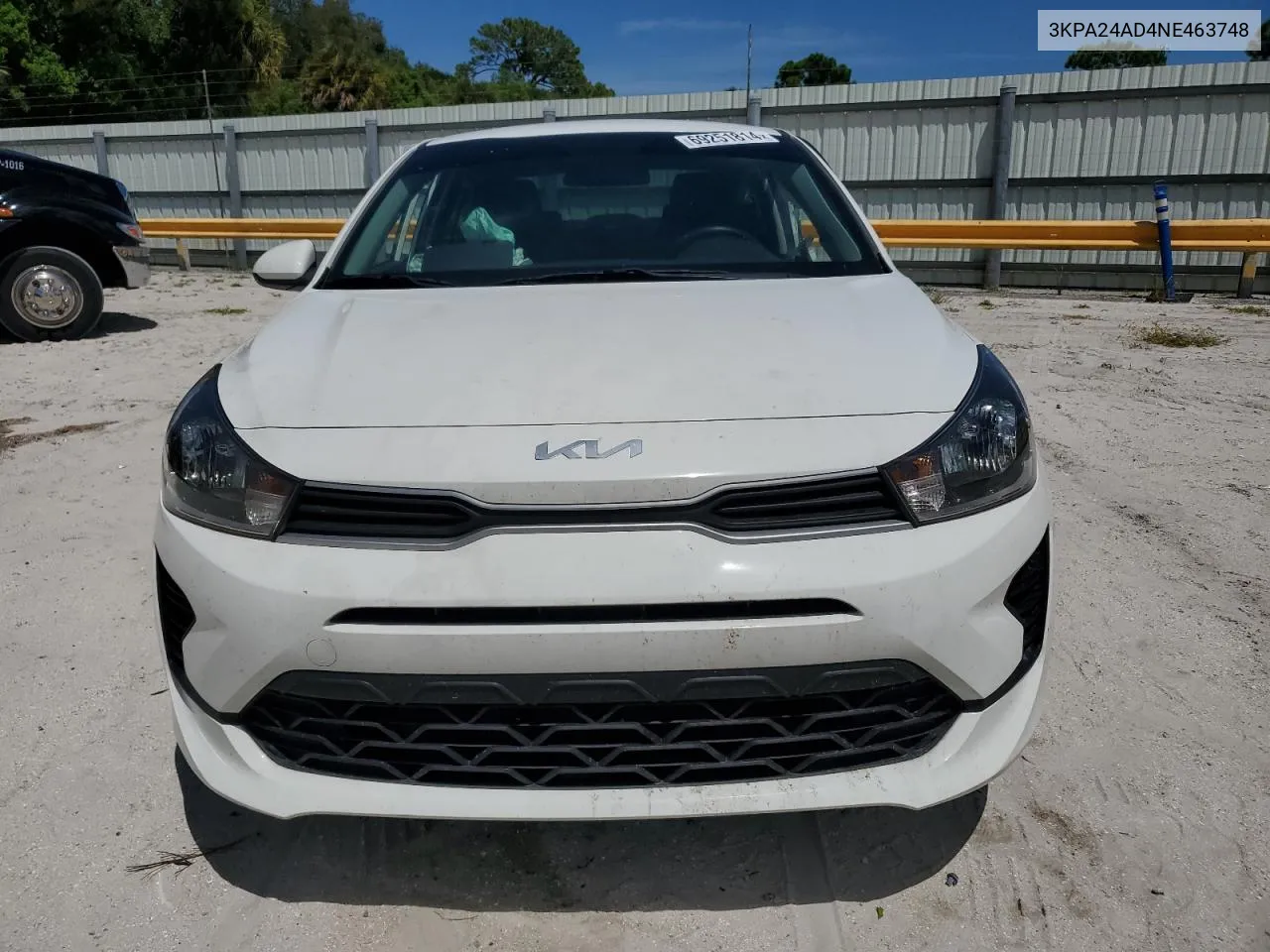 2022 Kia Rio Lx VIN: 3KPA24AD4NE463748 Lot: 69251814