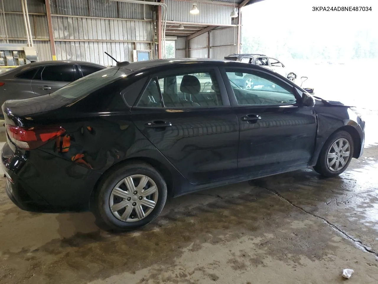 3KPA24AD8NE487034 2022 Kia Rio Lx