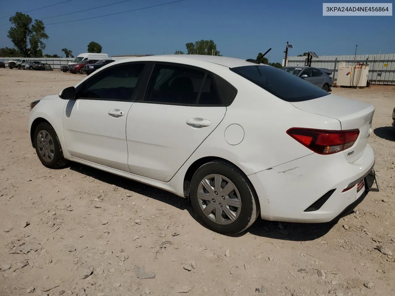 3KPA24AD4NE456864 2022 Kia Rio Lx