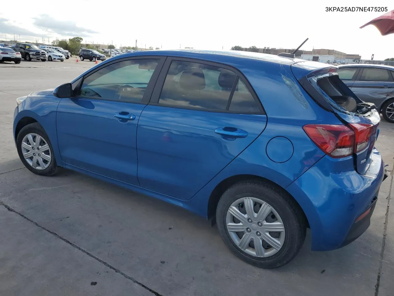 3KPA25AD7NE475205 2022 Kia Rio S