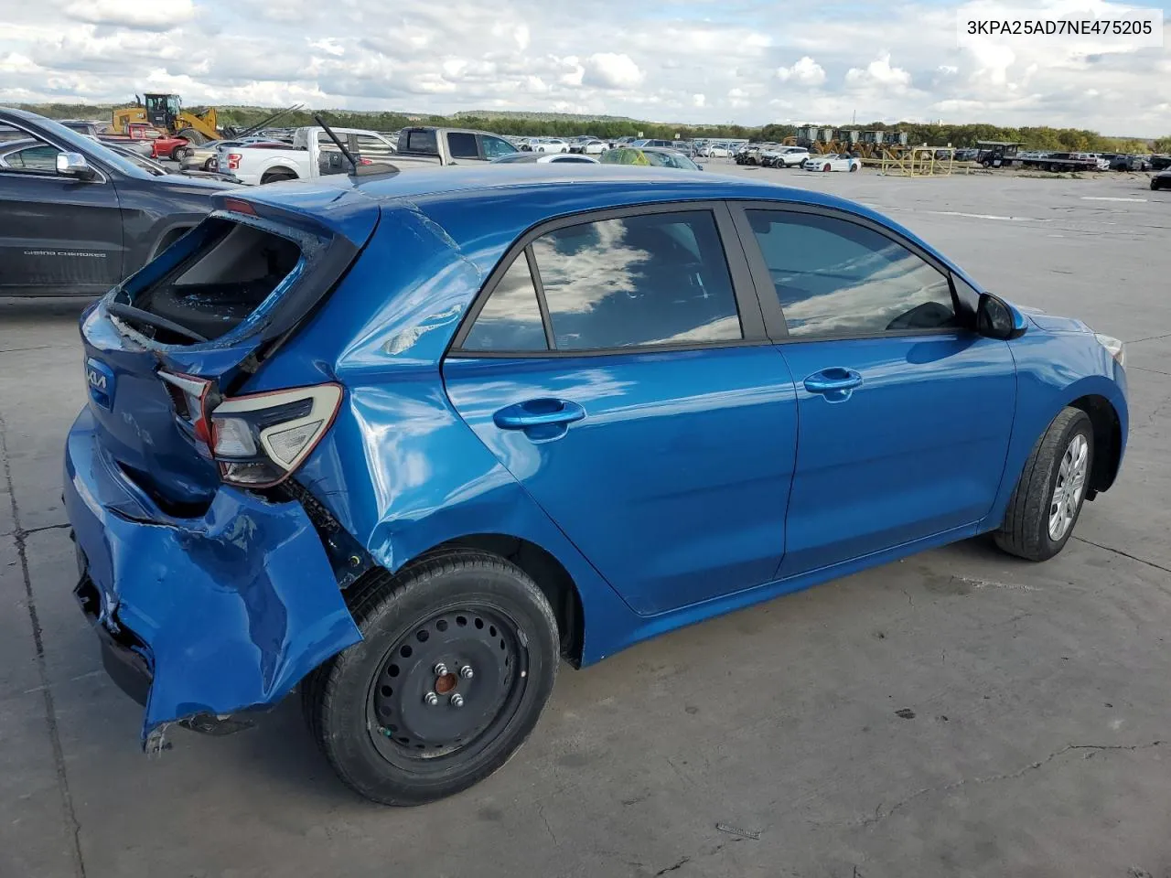 3KPA25AD7NE475205 2022 Kia Rio S