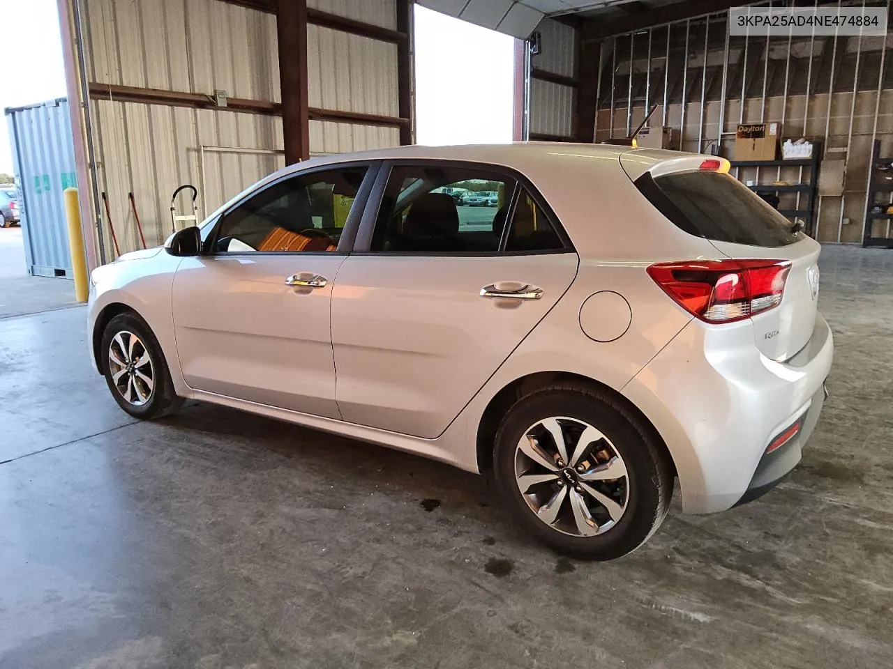 2022 Kia Rio S VIN: 3KPA25AD4NE474884 Lot: 75413014